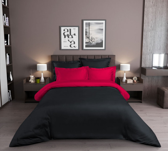 Постельное белье Королевское искушение (Текс-Дизайн) "Рубин", 2-спальный, сатин, на молнии (3313Г86650р)