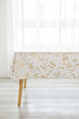 Скатерть Arya Home "Poinsettia", 150x150 (8680943222503)