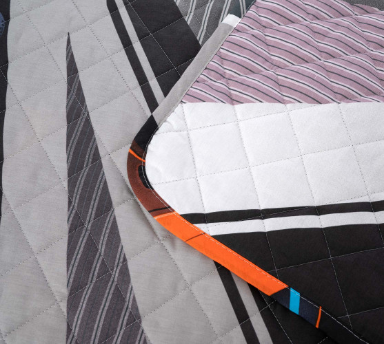 Покрывало Текс-Дизайн "Скорость 1", детское, 110x140, поплин, стеганое (П1114661381)