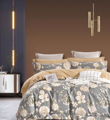 Постельное белье Valtery "RS-324", семейный, сатин (RS-324-1255)