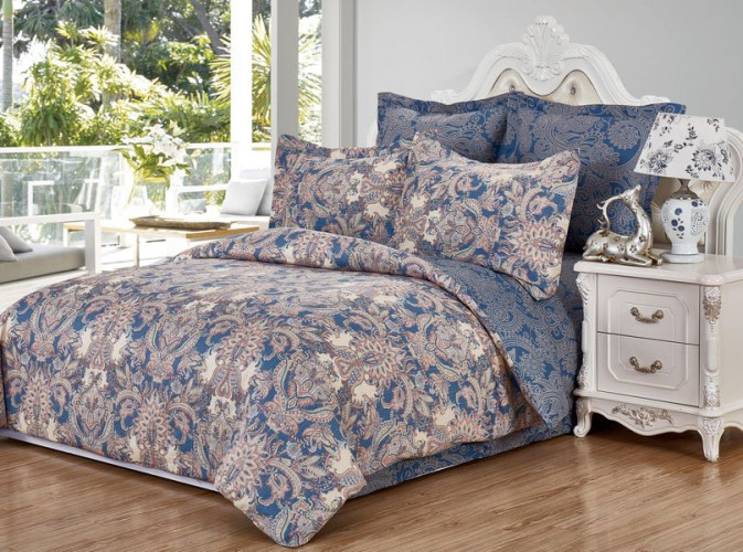 Постельное белье Valtery "C-276", семейный, сатин (C-276-1255)