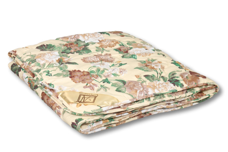 Одеяло легкое AlViTek (АльВиТек) "Стандарт", 172x205, поликоттон, овечья шерсть, стеганое (ОПШ-О-20)