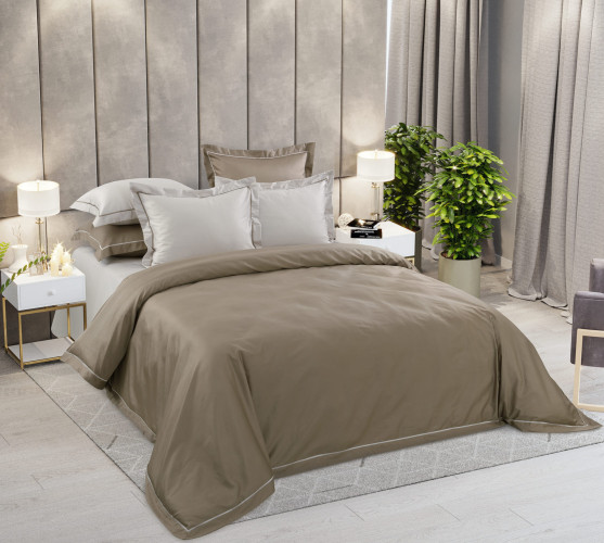 Постельное белье Legends (Текс-Дизайн) "Ритм", семейный, сатин, на молнии (L6358GЯ2028)