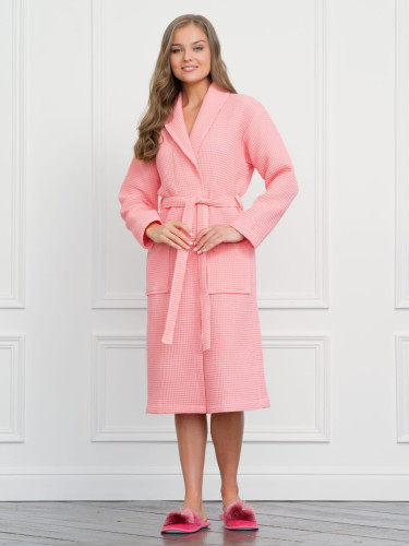 Халат Arya Home "Pamira", 3XL, вафельное полотно (8680943075284)