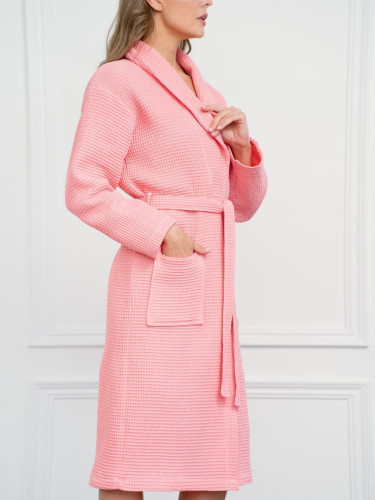 Халат Arya Home "Pamira", 3XL, вафельное полотно (8680943075284)