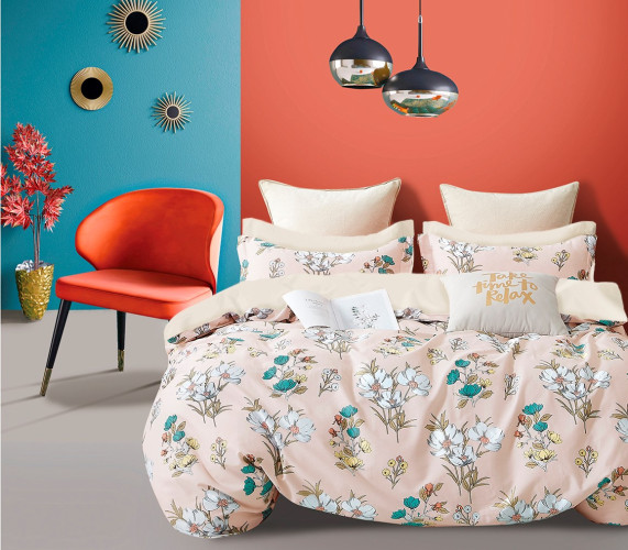 Постельное белье Valtery "C-401", семейный, сатин (C-401-1255)