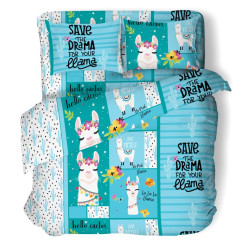 Постельное белье Valtery "9375/1 DL-49", 1.5-спальный, поплин (9375/1 DL-49-1249)