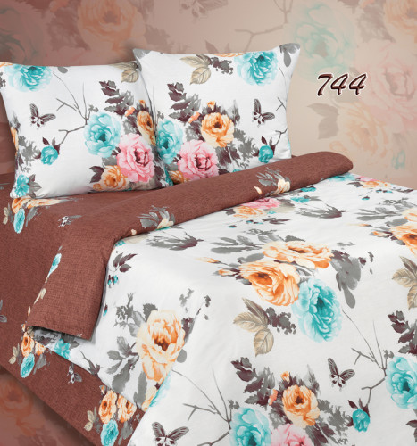 Постельное белье AlViTek (АльВиТек) "744-ПА", евро, поплин (АльВиТек-ПA-3-744)