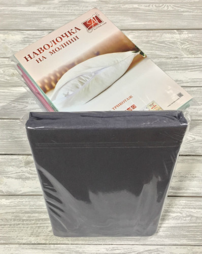 Наволочка  AlViTek (АльВиТек), 70x70, трикотаж, 1 шт (Н-Т-70-ГРАФ)