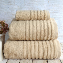 Полотенце Irya &quot;Wella Beige&quot;, банное, 70x130, махровая ткань (Wella Beige-1460)