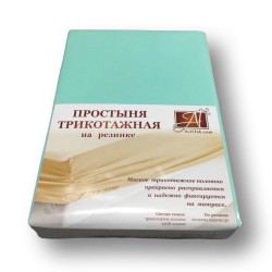 Простыня AlViTek (АльВиТек), 180x200, трикотаж, на резинке (ПТР-М-180)