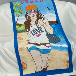 Полотенце Tango (Танго), пляжное, 70x140, махровая ткань (8209-13)