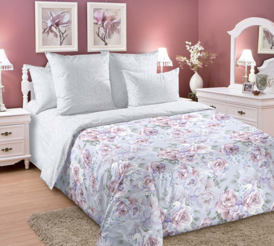 Постельное белье Королевское искушение (Текс-Дизайн) "Бал цветов 3", 2-спальный, перкаль (3250ПН209793)