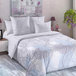 Постельное белье Королевское искушение (Текс-Дизайн) "Абстракция 2", евро, сатин, на молнии (Н4239660882)