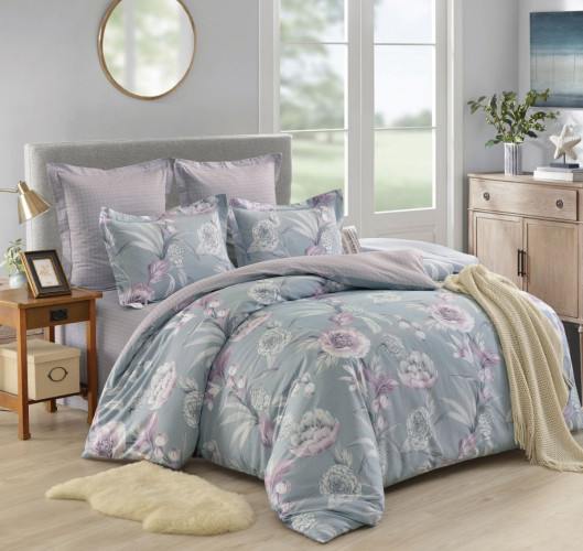 Постельное белье Valtery "C-468", семейный, сатин (C-468-1255)