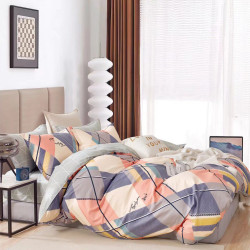 Постельное белье AlViTek (АльВиТек), евро, сатин, на молнии (АльВиТек-CA-6-678)