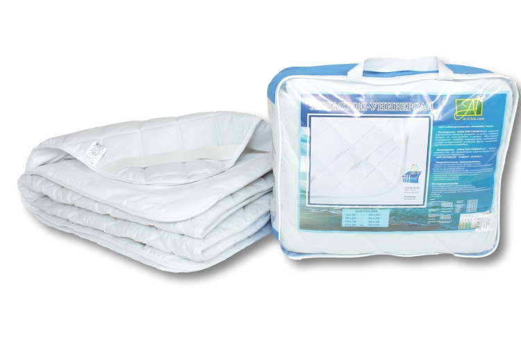 Наматрасник AlViTek (АльВиТек) "Аквастоп-Универсал", 180x200, caress, непромокаемый, стеганый (НФА-180)