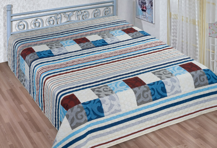 Покрывало Марианна "Elegant", 150x220, полисатин, стеганое (П-ло 150-El-18-008)