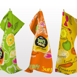 Набор полотенец вафельных Valtery "Фреш", 50x60, хлопок, 2 шт (10078-1-2171)