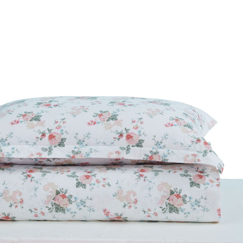 Постельное белье Arya Home "Aliza", семейный, сатин, печатное (8680943079695)