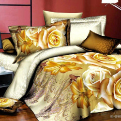 Постельное белье Valtery &quot;SF-17&quot;, 3D, 1.5-спальный, полисатин (SF-17-1249)
