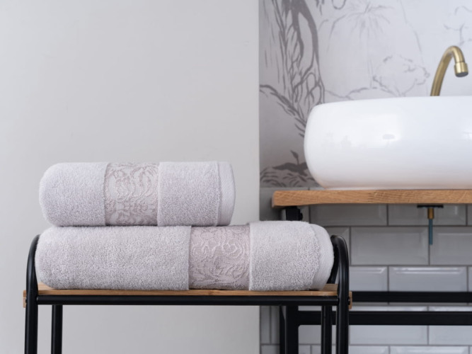 Полотенце Arya Home "Jewel", банное, 70x140, микрокоттон (8680943028532)