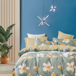 Постельное белье Valtery "CS-85", 1.5-спальный, сатин (CS-85-1249)