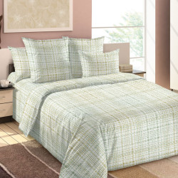 Простыня Королевское искушение (Текс-Дизайн) "Ромашки компаньон 1", 140x200, перкаль, на резинке (Р112П1123320)