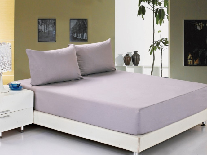 Простыня Valtery, 140x200, джерси, на резинке (A-1786)