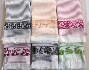 Набор полотенец 7-Я, 40x60, махровая ткань, 12 шт (7-Я-8511501-6х2шт)