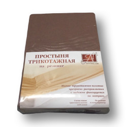Простыня AlViTek (АльВиТек), 180x200, трикотаж, на резинке (ПТР-МОК-180)