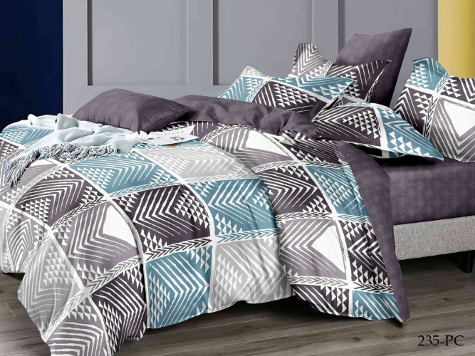 Постельное белье Cleo "Pure Cotton 235-PC", евро, поплин (31/235-PC)