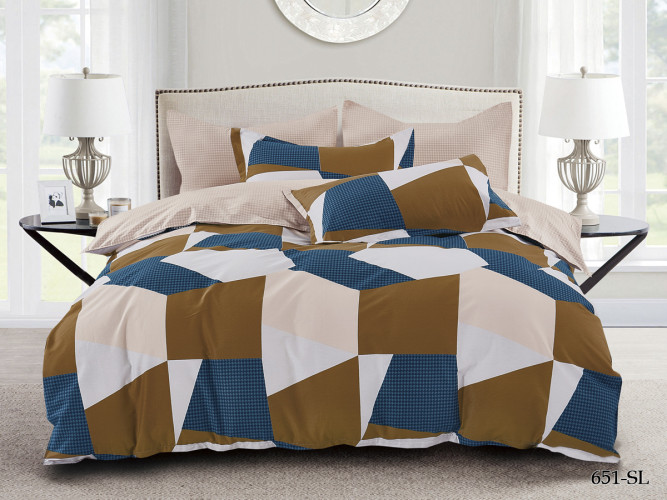 Постельное белье Cleo "Satin Lux 651-SL", евро, сатин (31/651-SL)