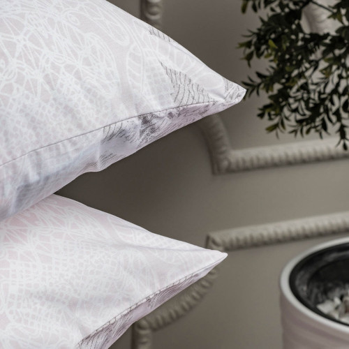 Постельное белье Arya Home "Fago", 1.5-спальный, ранфорс, печатное (8680943093998)