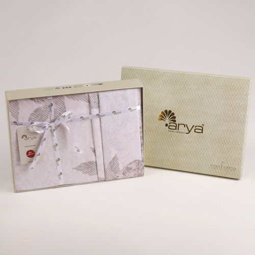 Постельное белье Arya Home "Fago", 1.5-спальный, ранфорс, печатное (8680943093998)