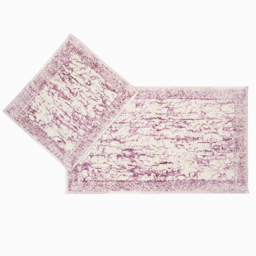 Набор ковриков Arya Home "Tropik", 60x100, 50x60, хлопок, 2 шт (8680943078629)