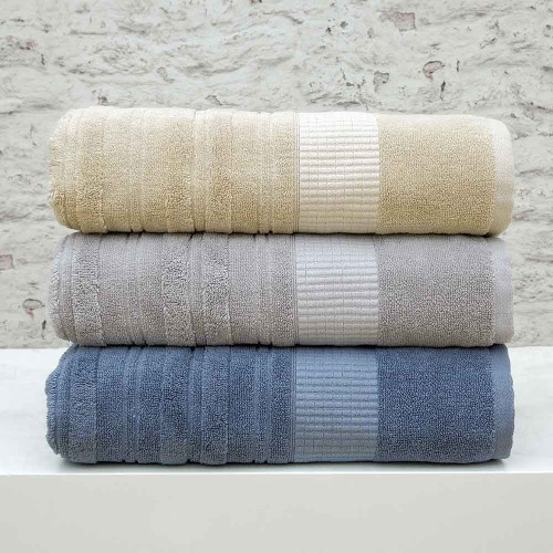 Полотенце Arya Home "Lines", банное, 70x140, махровая ткань (8680943211644)