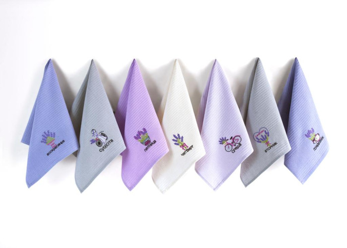 Полотенце Arya Home "Violet", кухонное, 40x60, махровая ткань (8680943227096)