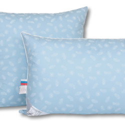 Подушка AlViTek (АльВиТек) &quot;ЛЕБЯЖИЙ ПУХ&quot;, 60x60, тик, искусственный лебяжий пух (ПЛП-060)