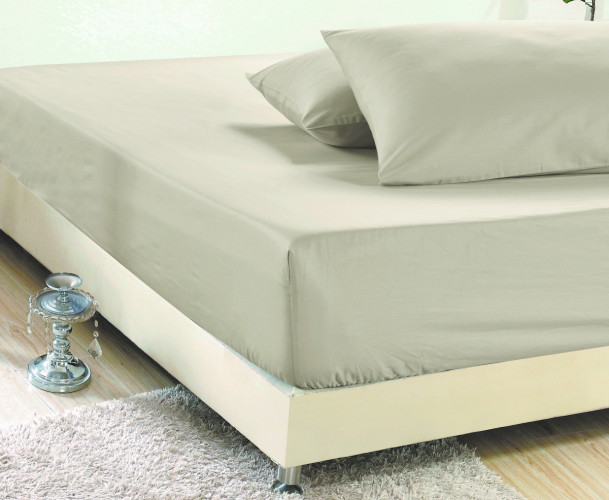 Простыня Valtery "PRC-R-53", 90x200, сатин, на резинке (PRC-R-53-1783)