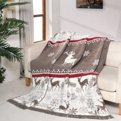 Плед Arya Home &quot;Rudolph&quot;, 150x200, хлопок (8680943210647)