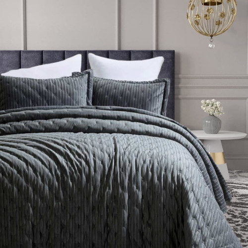 Покрывало Arya Home "Arvis", 250x260, бархат (8680943083906)