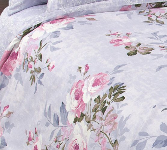 Постельное белье Королевское искушение (Текс-Дизайн) "Оттепель 3", евро, перкаль (4250ПН207343)