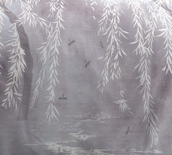 Постельное белье Королевское искушение (Текс-Дизайн) "Ивушка 4", 2-спальный, сатин, на молнии (3339Н208744)