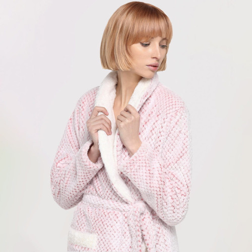 Халат женский Arya Home "Estel", XL, велсофт (8680943065018)