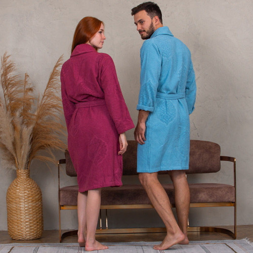 Халат Arya Home "Nube", 2XL, хлопок (8680943108166)