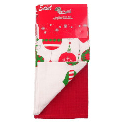 Набор полотенец Arya Home &quot;Saint&quot;, кухонные, 38x64, хлопок, 2 шт (8680943112255)