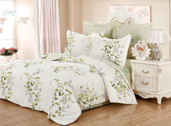 Постельное белье Valtery "C-277", евро, сатин (C-277-1253)