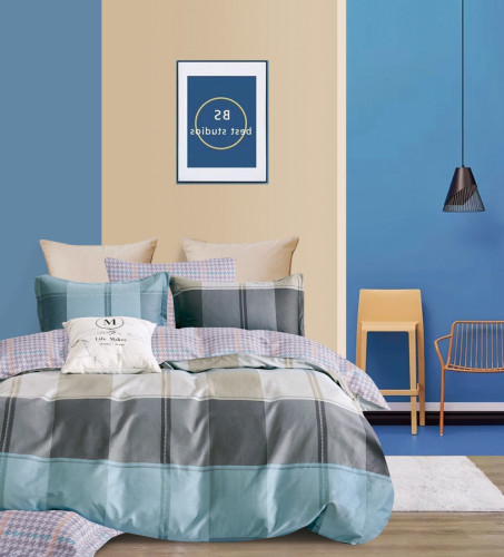 Постельное белье Valtery "C-538", 1.5-спальный, сатин (C-538-1249)