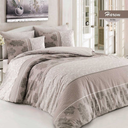 Постельное белье Arya Home "Harem", евро, ранфорс, печатное (8680943046253)